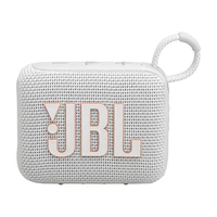 Bluetooth zvočnik JBL GO 4, bel (JBLGO4WHT)