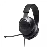 Gaming slušalke JBL Quantum 100, naglavne, 3.5mm, črne (JBLQUANTUM100BLK)
