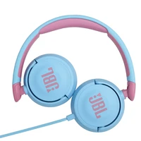 Slušalke JBL JR310, otroške, naglavne, modro/roza (JBLJR310BLU)