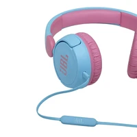 Slušalke JBL JR310, otroške, naglavne, modro/roza (JBLJR310BLU)
