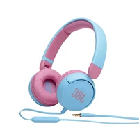 Slušalke JBL JR310, otroške, naglavne, modro/roza (JBLJR310BLU)