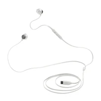 Slušalke JBL Tune 305C, In-ear, mikrofon, USB-C, bele (JBLT305CWHT)