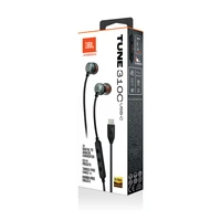 Slušalke JBL Tune 310C, In-ear, mikrofon, USB-C, črne (JBLT310CBLK)