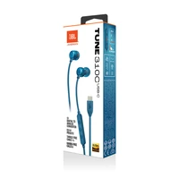 Slušalke JBL Tune 310C, In-ear, mikrofon, USB-C, modre (JBLT310CBLU)