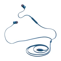Slušalke JBL Tune 310C, In-ear, mikrofon, USB-C, modre (JBLT310CBLU)