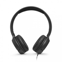 Slusalke JBL Tune 500, naglavne, mikrofon, 3.5mm, črne (JBLT500BLK)