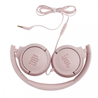 Slusalice JBL Tune 500, naglavne, mikrofon, 3.5mm, roza (JBLT500PIK)