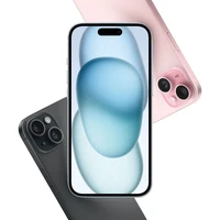Mobilni telefon APPLE iPhone 15 Plus, 256GB, 6.7", Črna (MU183)