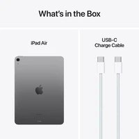 Tablet APPLE iPad Air (2024) 11", 512GB, M2, Space Grey (MUWL3)