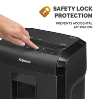 Uničevalec papirja FELLOWES Powershred 10M, 19L, 10 listov, raven varnosti P-5