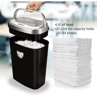Uničevalec papirja FELLOWES Powershred 53C, 23L, 10 listov, raven varnosti P-4