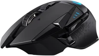 Miš LOGITECH G502, gaming, brezžični, črni (910-005567)