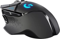 Miš LOGITECH G502, gaming, brezžični, črni (910-005567)