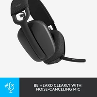 Slusalice za PC LOGITECH Headset Zone Vibe 100, brezžične, črne (981-001213)