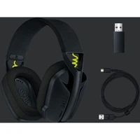 Slusalke + mikrofon LOGITECH G435, brezžične, gaming, črne (981-001050)