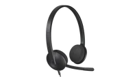 Slusalice za PC LOGITECH H340, USB, žične, stereo, črne (981-000475)