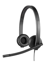 Slušalke za PC LOGITECH H570e, USB, žične, stereo, črne (981-000575)