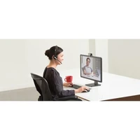 Slušalke za PC LOGITECH H820e, brezžične, mono, črne (981-000512)