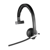 Slušalke za PC LOGITECH H820e, brezžične, mono, črne (981-000512)