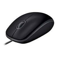 Miška LOGITECH B110 Silent, žična, črna (910-005508)