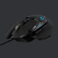 Miška LOGITECH G502 HERO, gaming, žični, črni (910-005471)