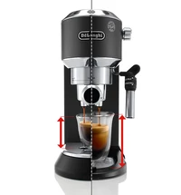 Aparat za kavo DELONGHI Dedica EC685.BK, 15 bar, espresso-pump, črni