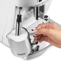 Kavni aparat DELONGHI Magnifica S ECAM21.117.W, 15 barov, samodejni, bel