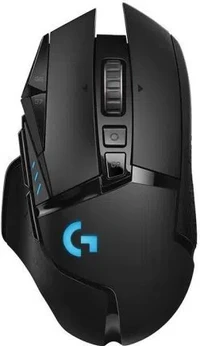 Miš LOGITECH G502, gaming, brezžični, črni (910-005568)