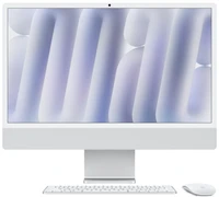 Namizni računalnik APPLE iMac 24" (2024) 4.5K M4 10C/10G 16GB/256GB, Srebrna, IT KB (MWUU3)