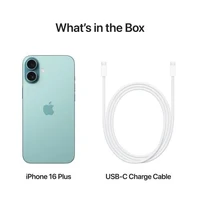 Mobilni telefon APPLE iPhone 16 Plus 128GB, 6.7", Teal (MXVY3)
