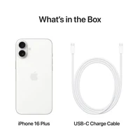 Mobilni telefon APPLE iPhone 16 Plus 256GB, 6.7", Bel (MXWV3)