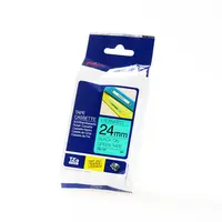 Brother TZE-751 črna na zeleni originalna trak