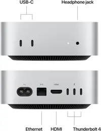 Namizni računalnik APPLE Mac Mini (2024) M4, 10C/10G, 16/512GB (MU9E3)