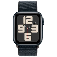 Pametni ura APPLE Watch SE 2023 40mm Črna, Črn Najlon Trak (MRE03QF/A)
