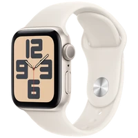 Pametna ura APPLE Watch SE 2024 40mm Zlato, Bež Silikonski Trak S/M (MXEF3QF/A)