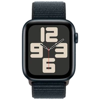 Pametni ura APPLE Watch SE 2023 44mm Črna, Črno najlonsko pasovanje (MREA3QF/A)