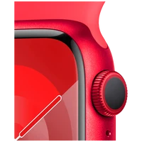Pametni ura APPLE Watch S9 41mm Rdeča, Rdeč silikonast pas S/M (MRXG3QF/A)
