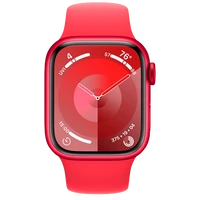 Pametni ura APPLE Watch S9 41mm Rdeča, Rdeč silikonast pas S/M (MRXG3QF/A)