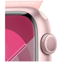 Pametni telefon APPLE Watch S9 45mm Roza, Roza Nylon Trak (MR9J3QF/A)