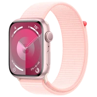 Pametni telefon APPLE Watch S9 45mm Roza, Roza Nylon Trak (MR9J3QF/A)
