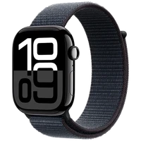 Pametni ura APPLE Watch S10 46mm Črn, črn najlonski trak (MWWR3QF/A)