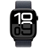 Pametni ura APPLE Watch S10 46mm Črn, črn najlonski trak (MWWR3QF/A)