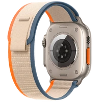 Pametni uro APPLE Watch Ultra 2, Bež tkaninski pašček M/L (MRF23NF/A)