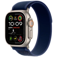 Pametni ura APPLE Watch Ultra 2 Titanium, Modra Tkanina Pas M/L (MX4L3NF/A)