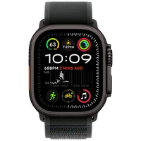 Pametni ura APPLE Watch Ultra 2 Črna, Črni tekstilni trak M/L (MX4V3NF/A)