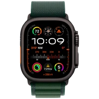 Pametni ura APPLE Watch Ultra 2 Črna, Temno Zelen Najlon Pas M (MX4R3NF/A)