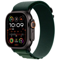 Pametni ura APPLE Watch Ultra 2 Črna, Temno Zelen Najlon Pas M (MX4R3NF/A)