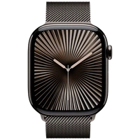 Pametni ura APPLE Watch S10 4G 46mm Slate Titanium, Sivi Milanese Trak S/M (MC7R4QF/A)