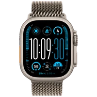 Pametni ura APPLE Watch Ultra 2 Titanium, Siva kovinska zapestnica S (MX4M3NF/A)