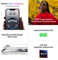 Mobilni APPLE iPhone 16e 256GB, 6.1", Bele (MD1W4)